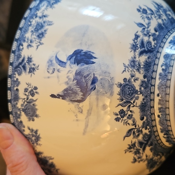 *Vintage Rare Set William James Farm Yard 3 Piece Serving Bowl Set - Picture 5 of 5